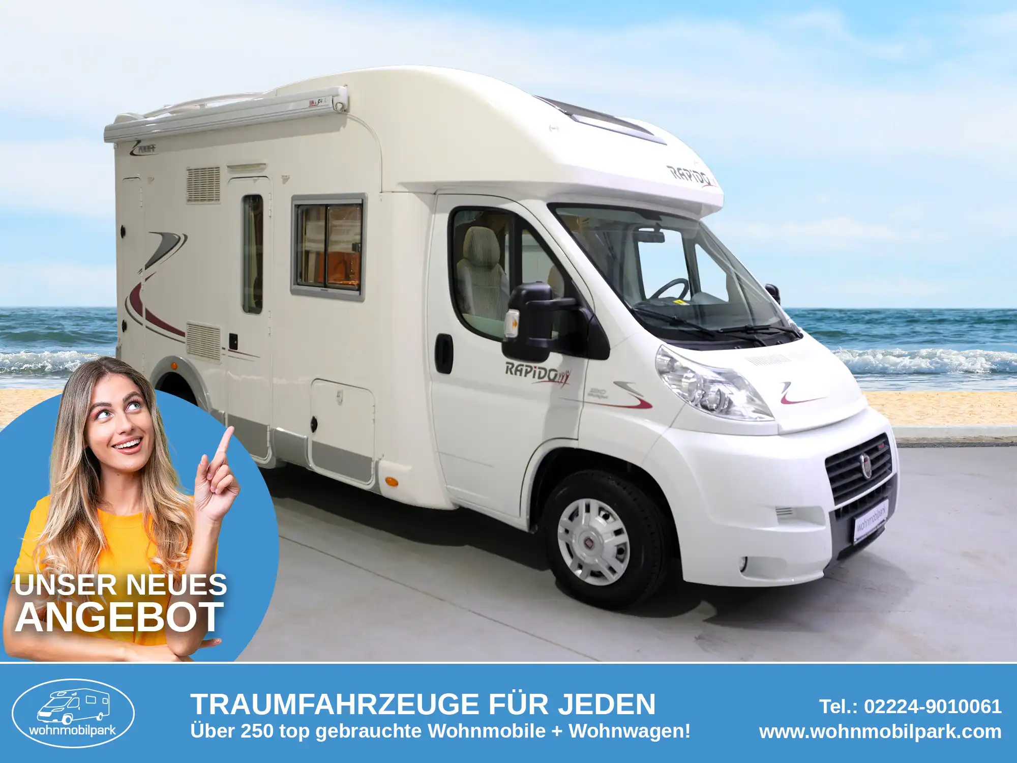 RAPIDO Le Randonneur 700 FF Teilintegrierter gebraucht kaufen in Bad Honnef